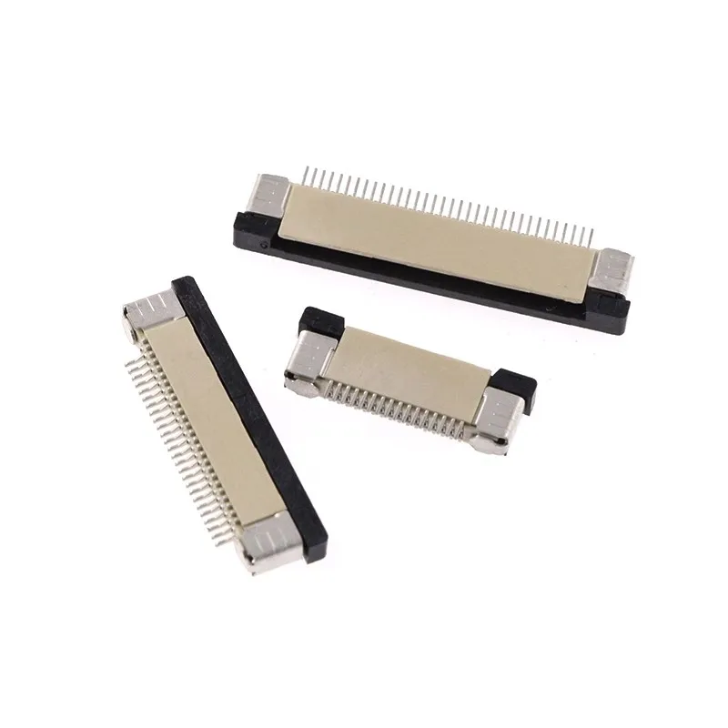 Wire Connectors 10pcs FPC 0.5mm/1.0mm Pitch Drawer Type Socket 4P-60Pin wire connectors