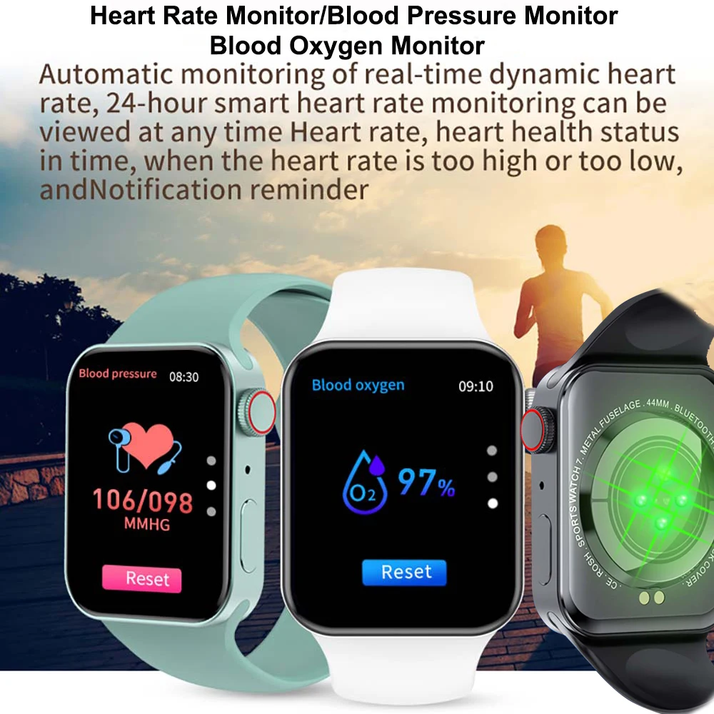 2022 Xiaomi Smart Watch Series 7 Heart Rate Monitor Smartwatch Men Women  Fitness Tracker Bracelet Watches For Android - Smart Watches - AliExpress