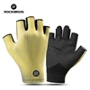 ROCKBROS Half Finger Gloves Summer Bicycle Gloves Anti-Slip Shock-Absorbing Cycling Fingerless Breathable Gym Gloves 1