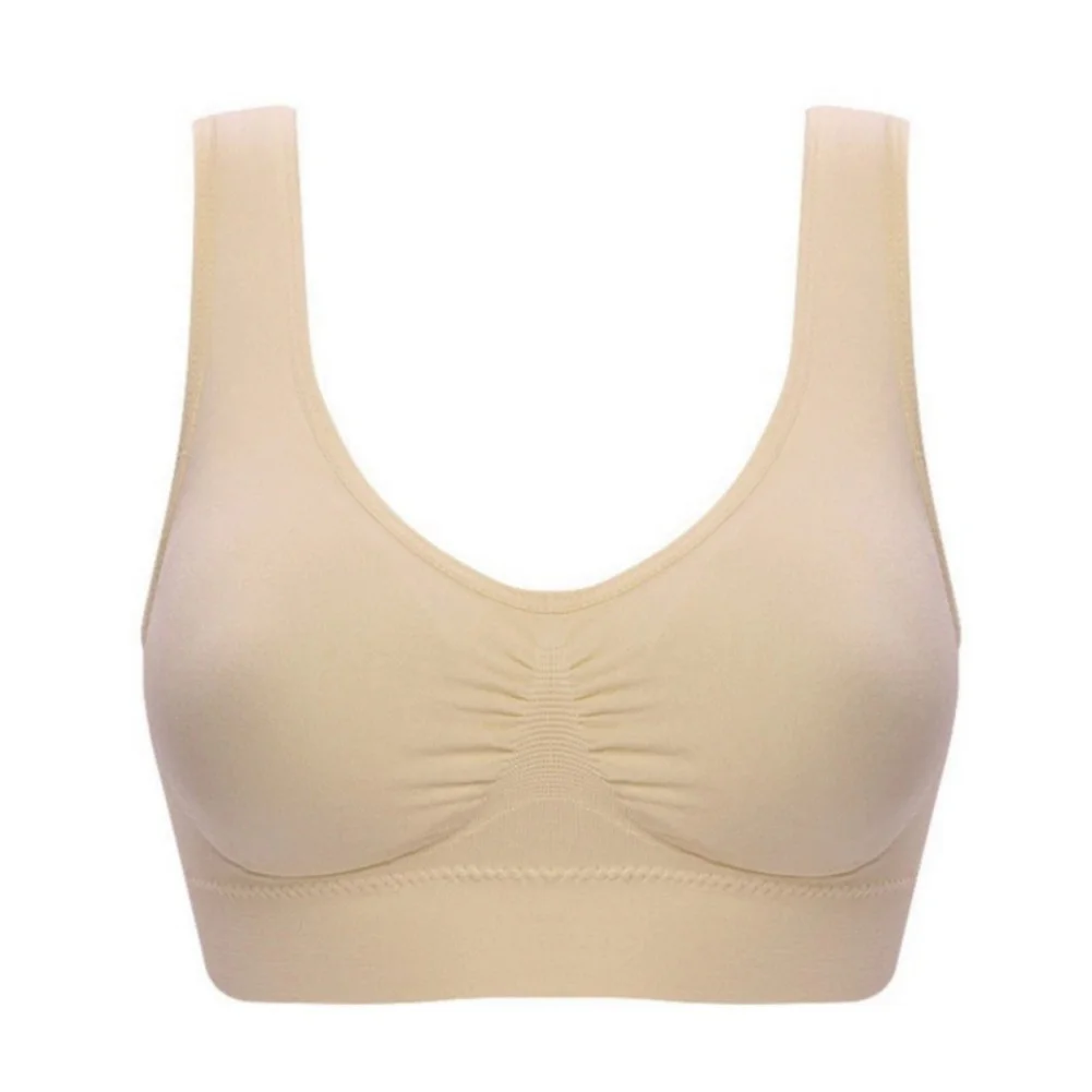 

Women's Breathable Sleeping Bra Yoga Bras Solid Breathable Underwear