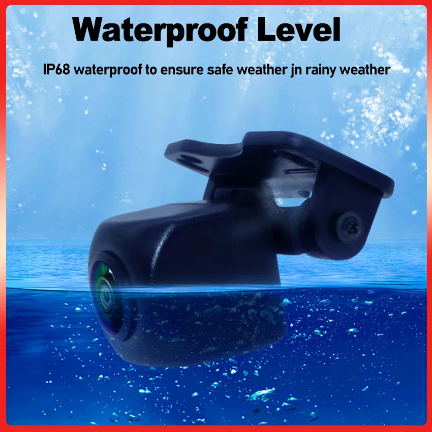 Telecamera Retromarcia HD Per Ford Focus, Fiesta, Kuga, Mondeo – Visione Notturna, Grandangolo 170°, Impermeabile IP68, Sistema Di Parcheggio