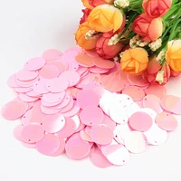 Paillettes Plates et Rondes de 10mm, 15mm, 20mm et 25mm avec Trou de Bordure, Accessoire de brevpour Enfant, Décoration à Faire Soi-Même 4