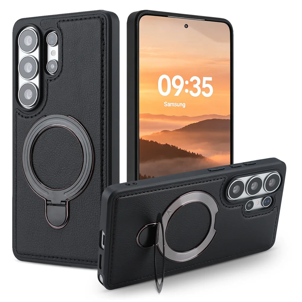 Ultra Luxury Leather Case with Holder