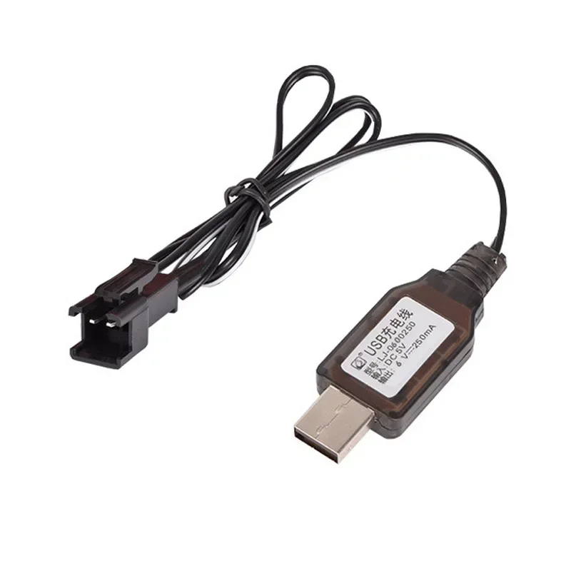 4.8V LiPo Batteria USB Cavo di Ricarica con JST 2 pin Plug Compatibile Universale RC Auto/RC Aereo/RC Serbatoio/RC Barca altri giocattoli telecomandati per 4.8V LiPo Batteria (1