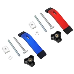 for T Tracks Hold Down Clamp Slide Stopper Router Clamp Aluminum Allo