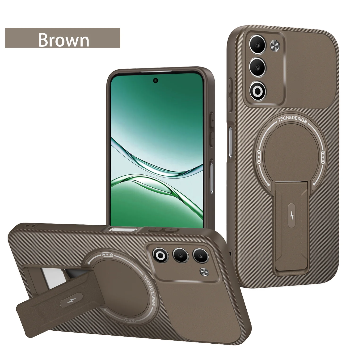 Magnetic Mounting Bracket Protective Back Cover