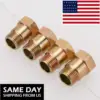 O2 Oxygen Sensor Test Pipe Extension Spacer Extender Adapter CEL M18X1.5 HHO 32mm Bung Test Pipe 4PCS 6