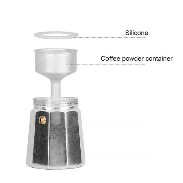 Coffee Rubber Ring Italian Moka Pot Flexible Washer Gasket Ring Replacenent Parts For Cups Moka Pot Espresso Coffee Makers 5