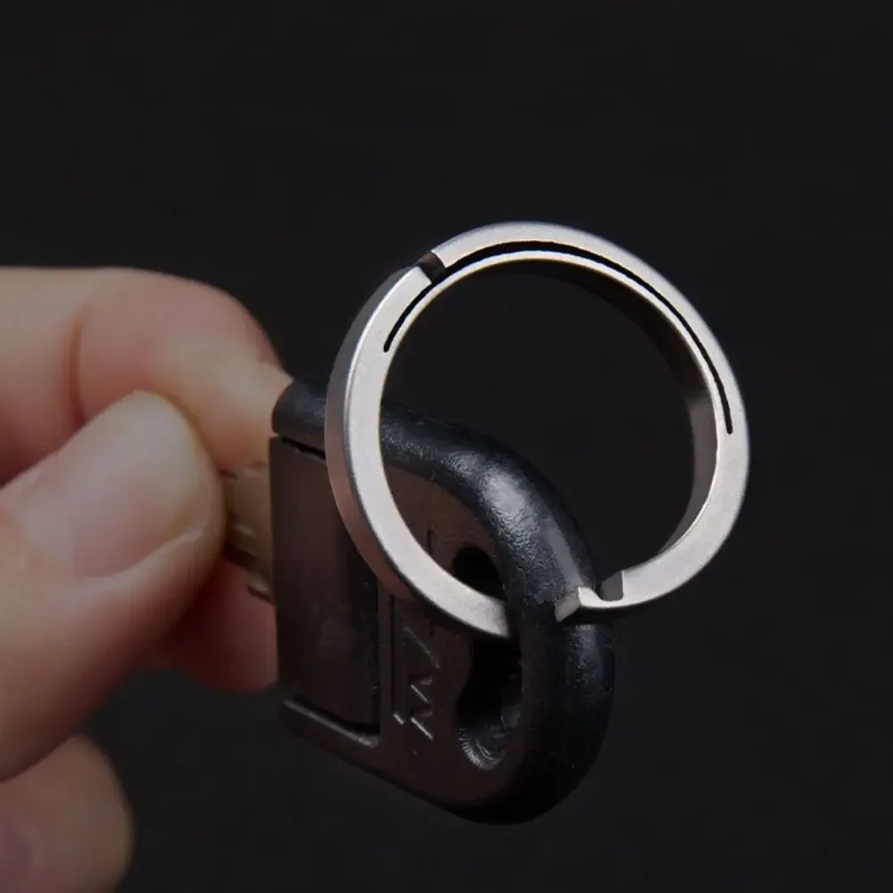 Premium Titanium Alloy Key Rings - Super Lightweight and Durable, Creative Gift