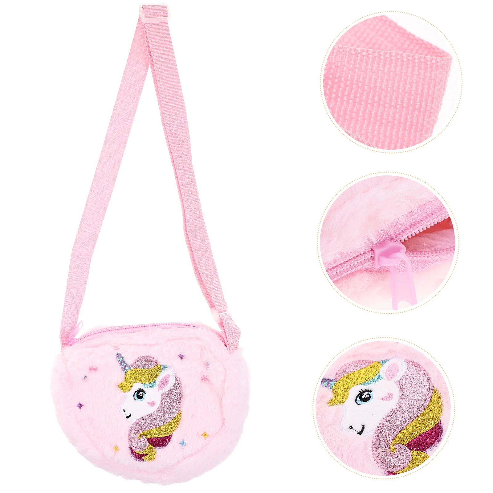 

Unicorn Crossbody Bag Little Girl Purse Girls Cross-body Handbag Shoulder Strap
