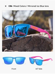 Polarized Square Sunglasses for Outdoor Sports and Driving (With Package)
