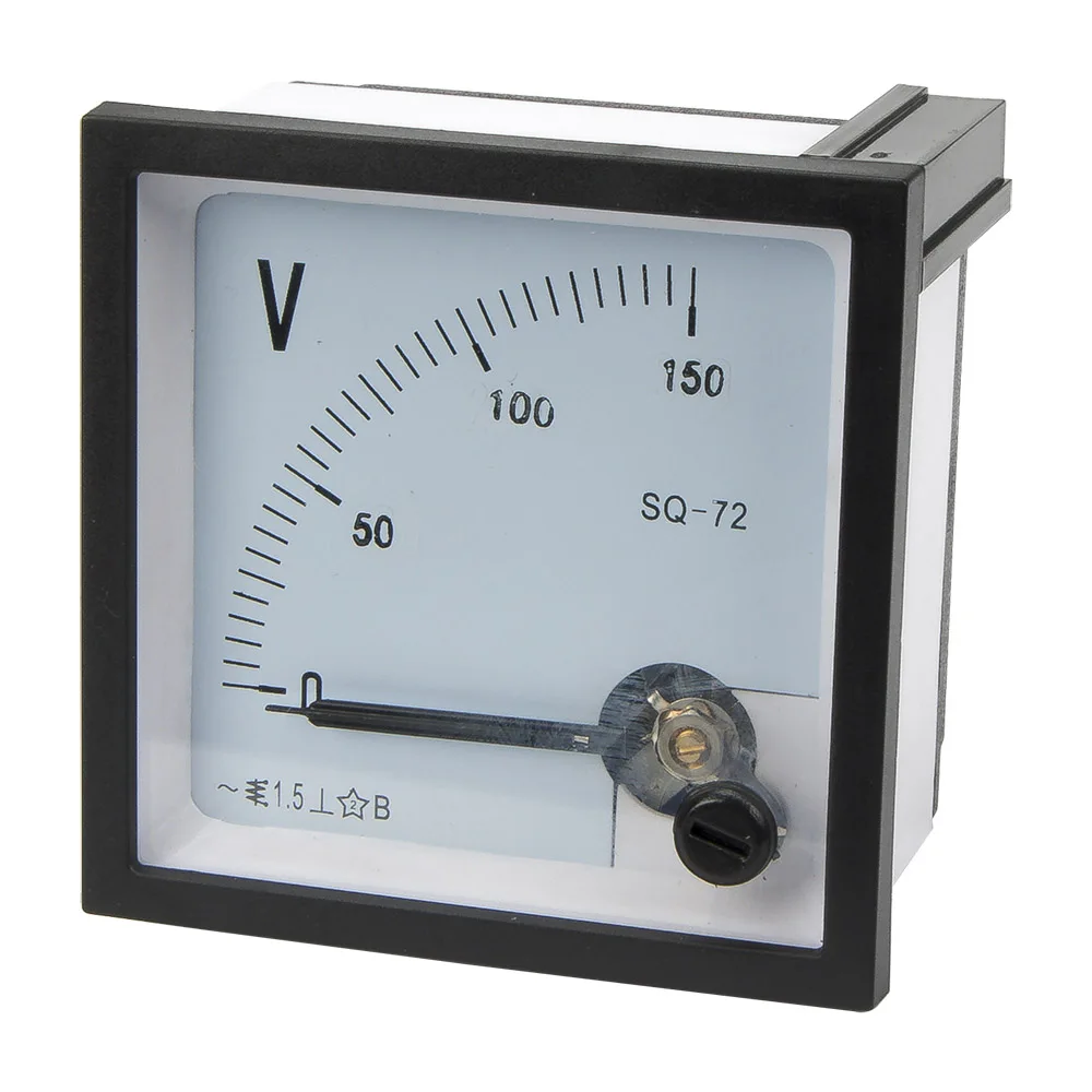 

SQ-72 pointer 72*72 mm AC voltmeter 10V 20V 30V 50V 100V 150V 250V 300V 450V 500V 72x72mm analog volt meter