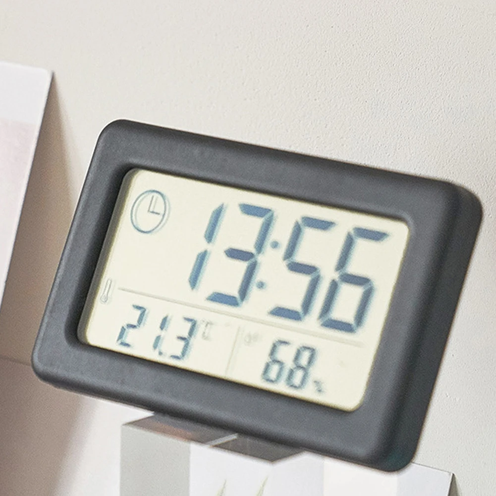 Desktop-For-Bedside-Battery-Powered-Temperature-Humidity-Wall-Mounted ...
