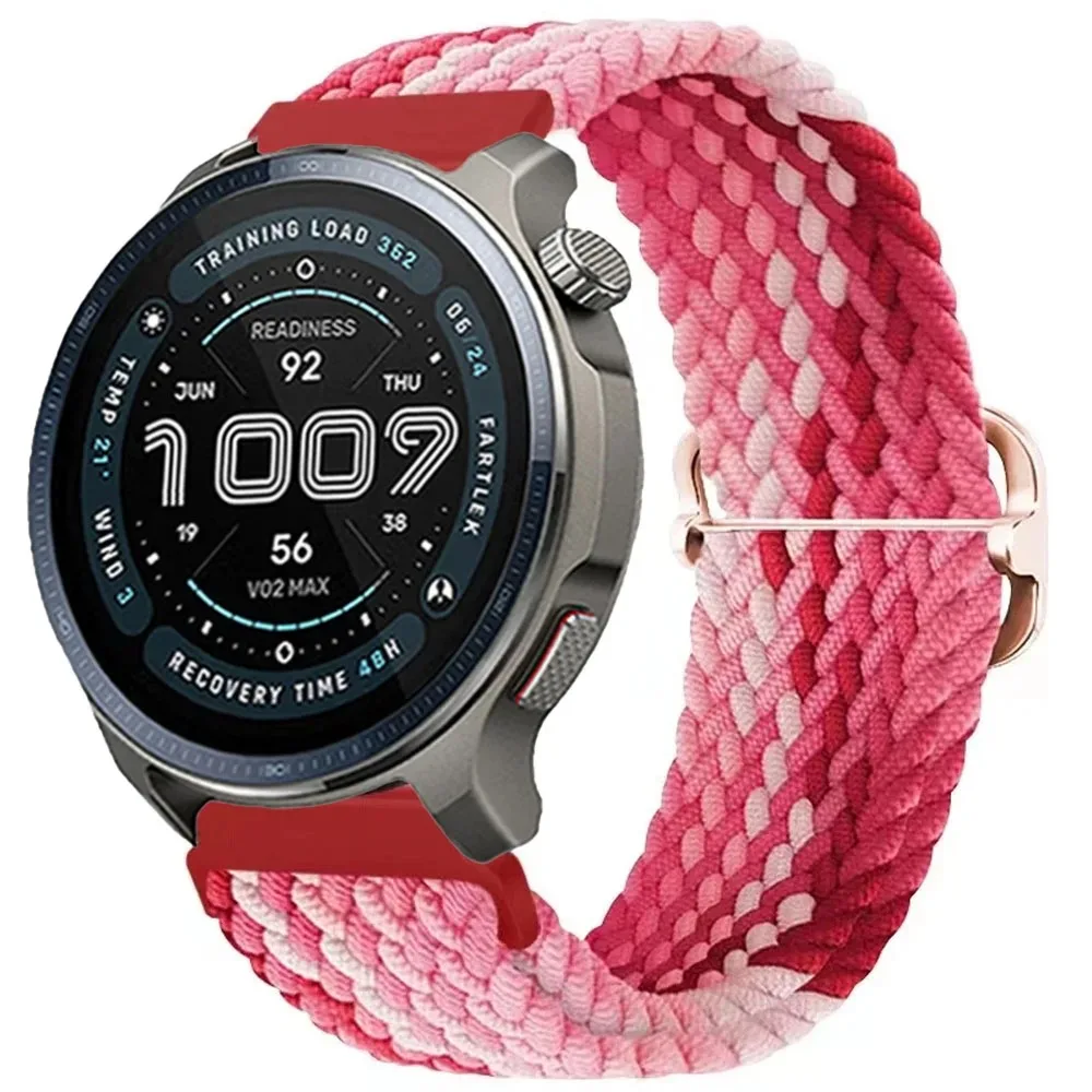 Sport Nylon Strap, 22mm/20mm Adjustable Watchband Bracelet