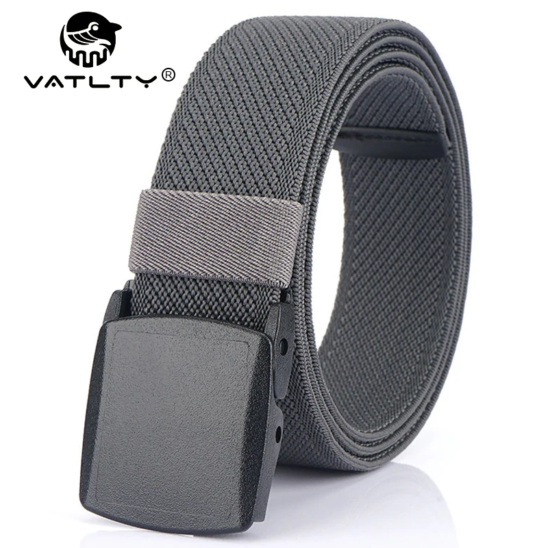 VATLTY Metal Free Men's Elastic Belt Strong Engineering Plastic Quick