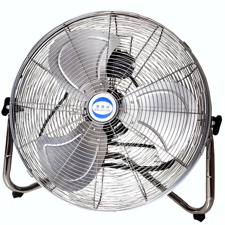 

Retro Cooling Electric Fan Industrial Large Floor Fan High Speed 110V 18in Black Electric Power Large Volume