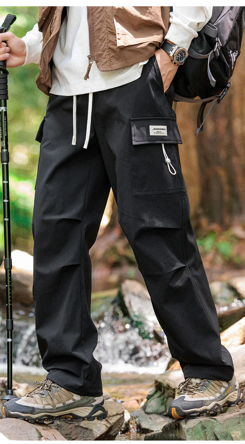 Description Picture 5 of item2024 New Waterproof Tactical Cargo Pants Men Combat Trousers Pants Multiple Pockets Working Hiking Casual Trousers Pants Men