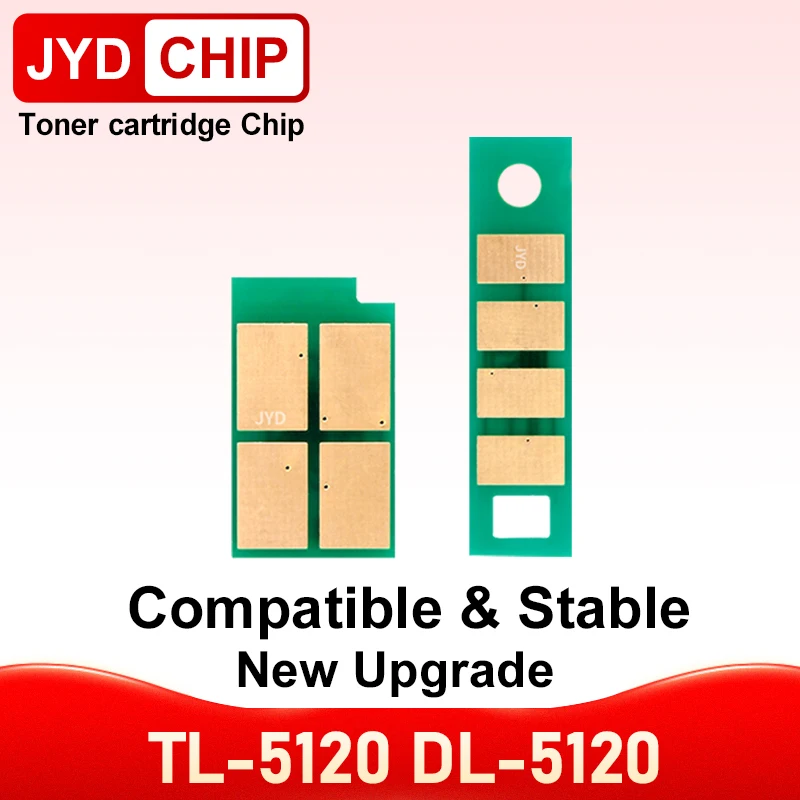 Toner Cartridge Chip TL5120 Chip DL-5120 TL-5120X TL-5120H TL-5120L For Pantum BP5100dw BM5100adw BM5102fdn adn dn Toner Cartridge Chip Reset Printer