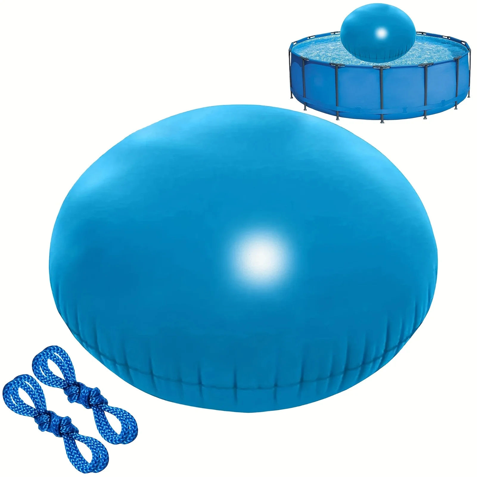 

Pool Pillows For Above Ground Pools, Winter Ice Equalizer Pool Cover Pillow, Strong Cold Resistant Swimming Pool Closing Kits Fo