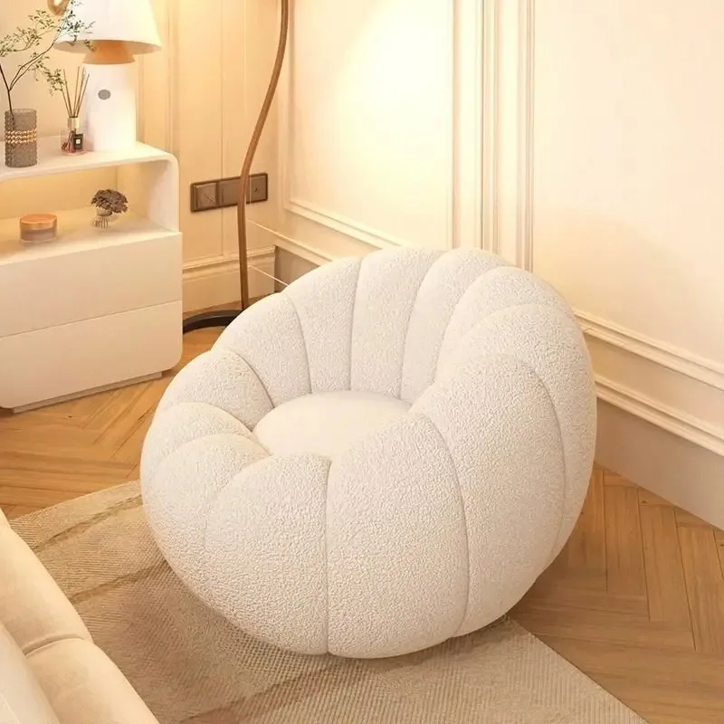 Chaise, paresseux, simple, canapé, crème vent, Tatami, petit appartement, balcon, chambre à coucher, inclinable - AliExpress
