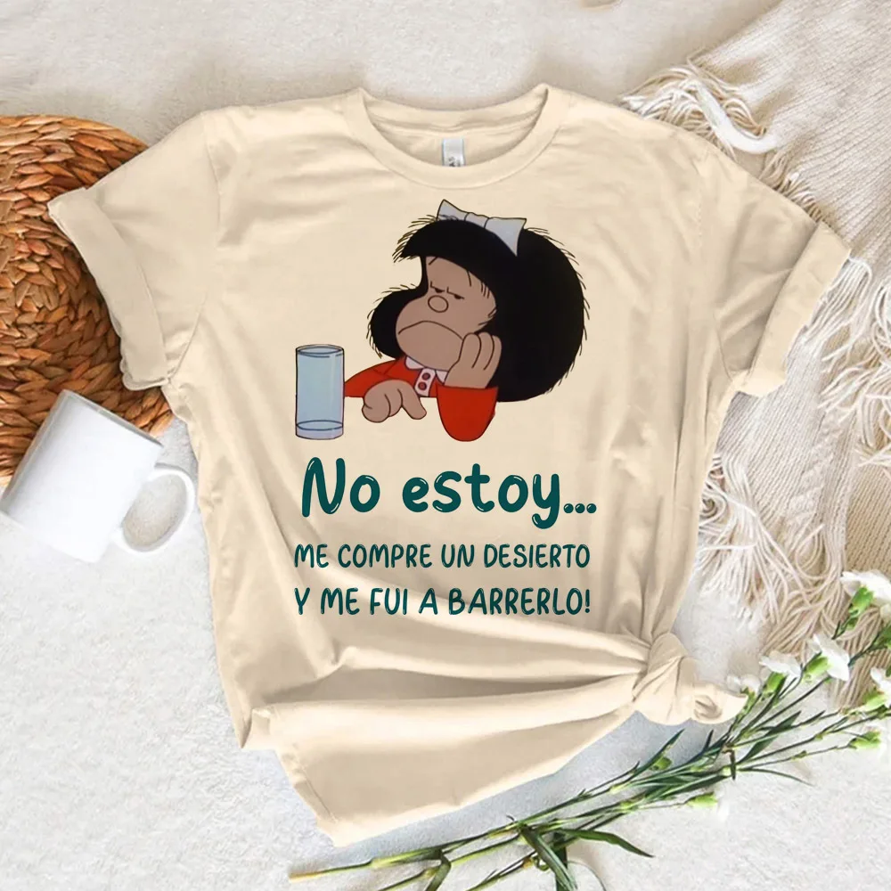 Drmugcollection Camiseta Mafalda Sleep Mujer En Camiseta Mafalda