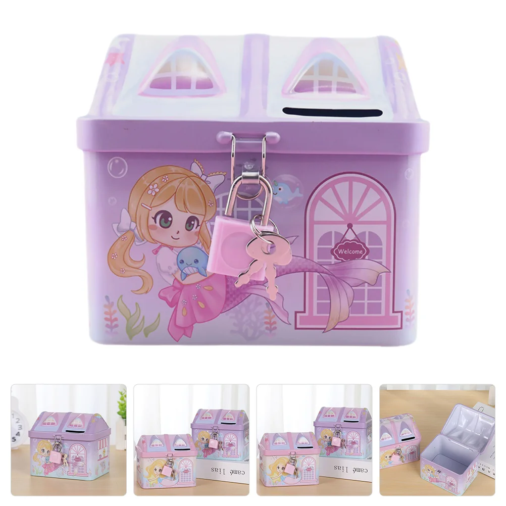 Unicorn Piggy Bank Toys for Toddlers Kids Metal Girl Sealing Coin Holder Girls Money Saving Jar Kawaii Banks 5