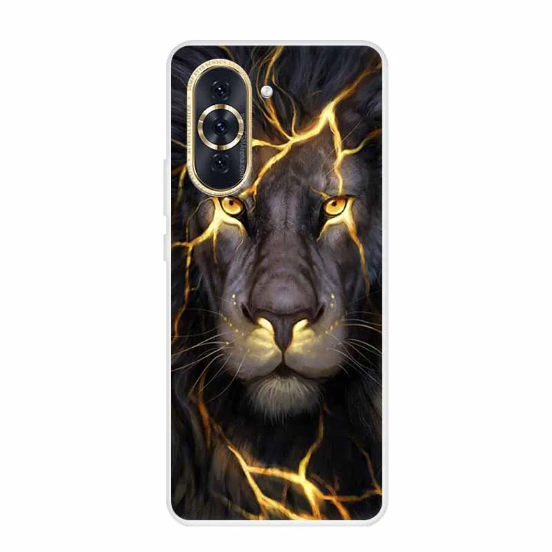 Huawei Nova 10 Pro Clear Marble Soft TPU Silicone Back Cover – Elegant Protective Case