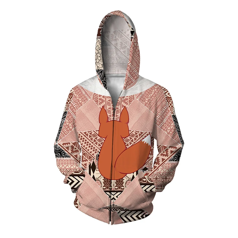 thumbnail image 1 of Sudadera con capucha y sudaderas modernas y versátiles Sudadera con capucha cómoda y moderna con estampado animal para hombre, 1 of 5