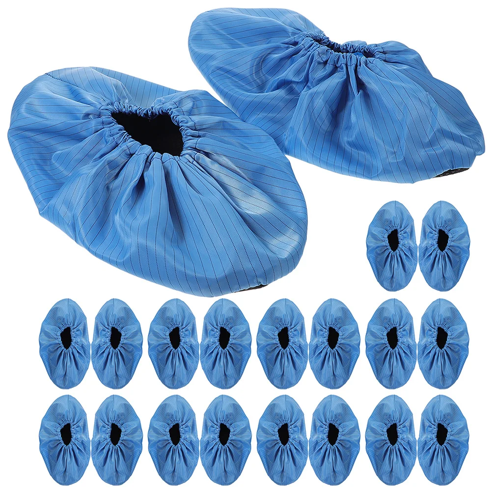 

Indoor Shoe Covers Room Shoe Covers Reusable Non-skid Boot Covers Anti-slip shoe covers washable adult cloth foot covers