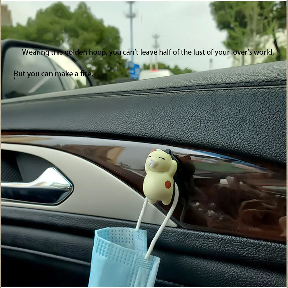 

Автомобильный органайзер, крючок, симпатичная форма, прочный, удобный, универсальный, портативный, автомобильные аксессуары, крючок, безопасный материал, практичный