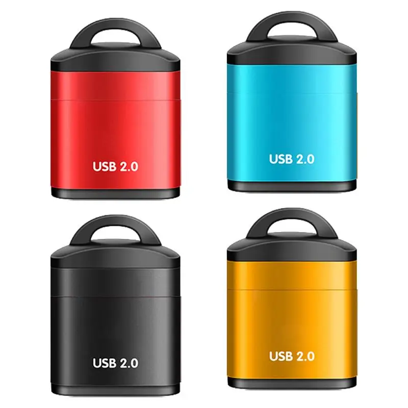 미니 고속 USB 2.0 카드 리더, 마이크로용 TF S-D 메모리 카드 어댑터, 컴퓨터 데스크탑 노트북 노트북용