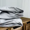 Egyptian Cotton Fitted Sheet, Super King Full Size, White, Gray, Silvery, Kaqi, Ivory Colors, Customize,  1 Piece 4