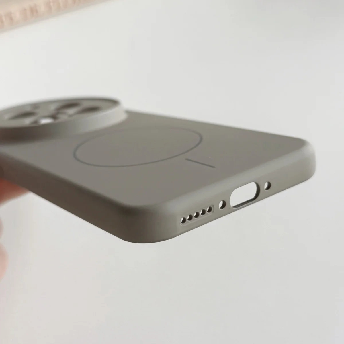 Liquid Silicone Magnetic Charging Phone Case - Premium Protection & Style