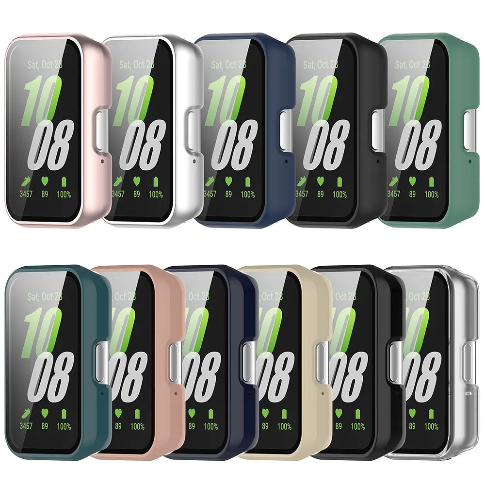 Premium Protective Case with Glass Film for Samsung Galaxy Fit 3 - Durable PC Cover & Hard Bumper for Ultimate Protection