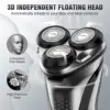 Sejoy Electric Shaver for Men's Electric Shaving Clipper Machine 3D Floating Wet Dry IPX7 Waterproof Beard Razor Beard Trimmer 5