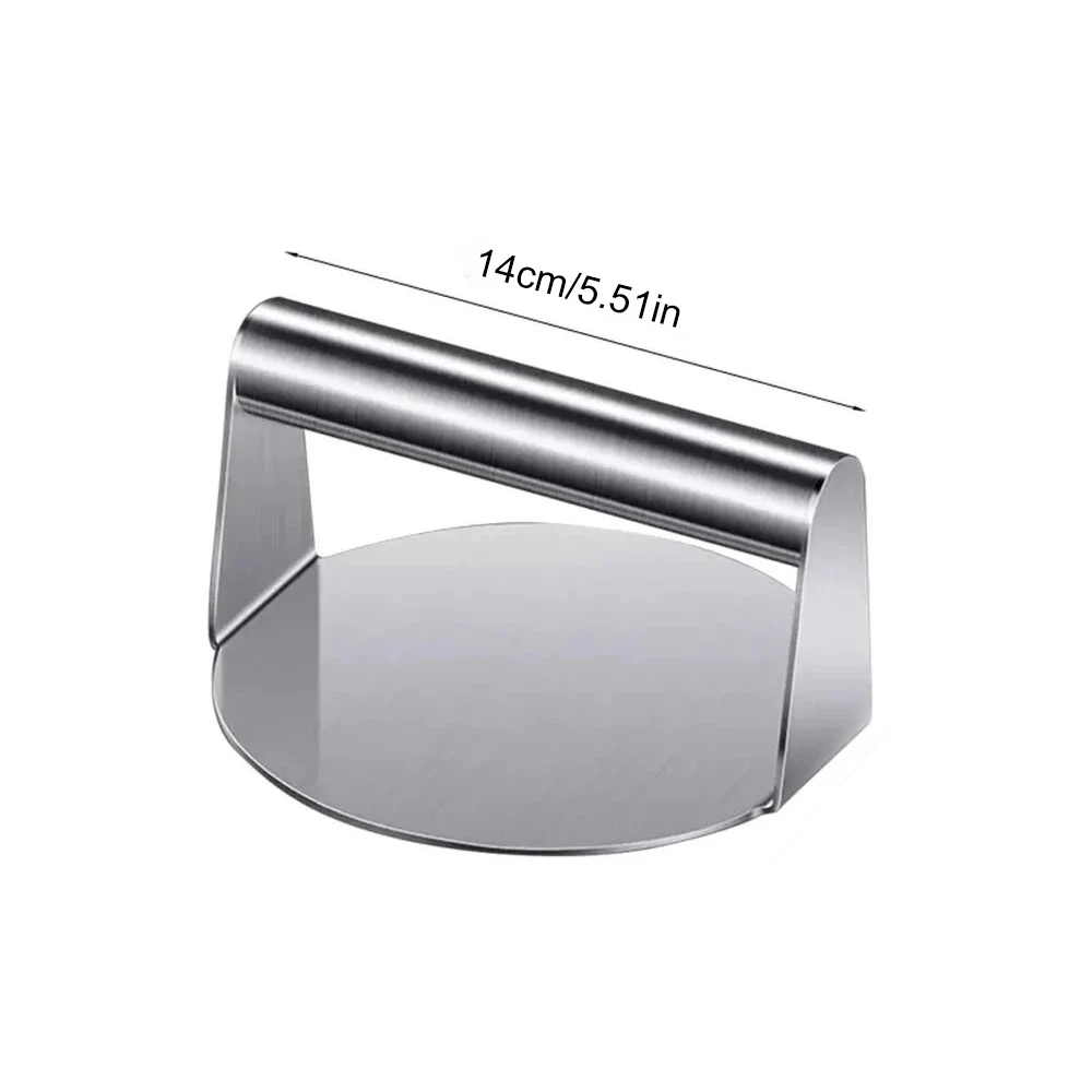 Premium Stainless Steel Hamburger Meat Press – Essential Kitchen Gadget