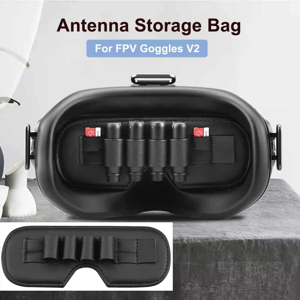Upgrade DJI FPV Goggles V2 Lenses Protection Cover DJI FPV Drone Accessories 3-in-1 Dust Proof and Light Proof Storage Mat for DJI FPV Combo Antenna and Card Storage with Cleaning Cloth 