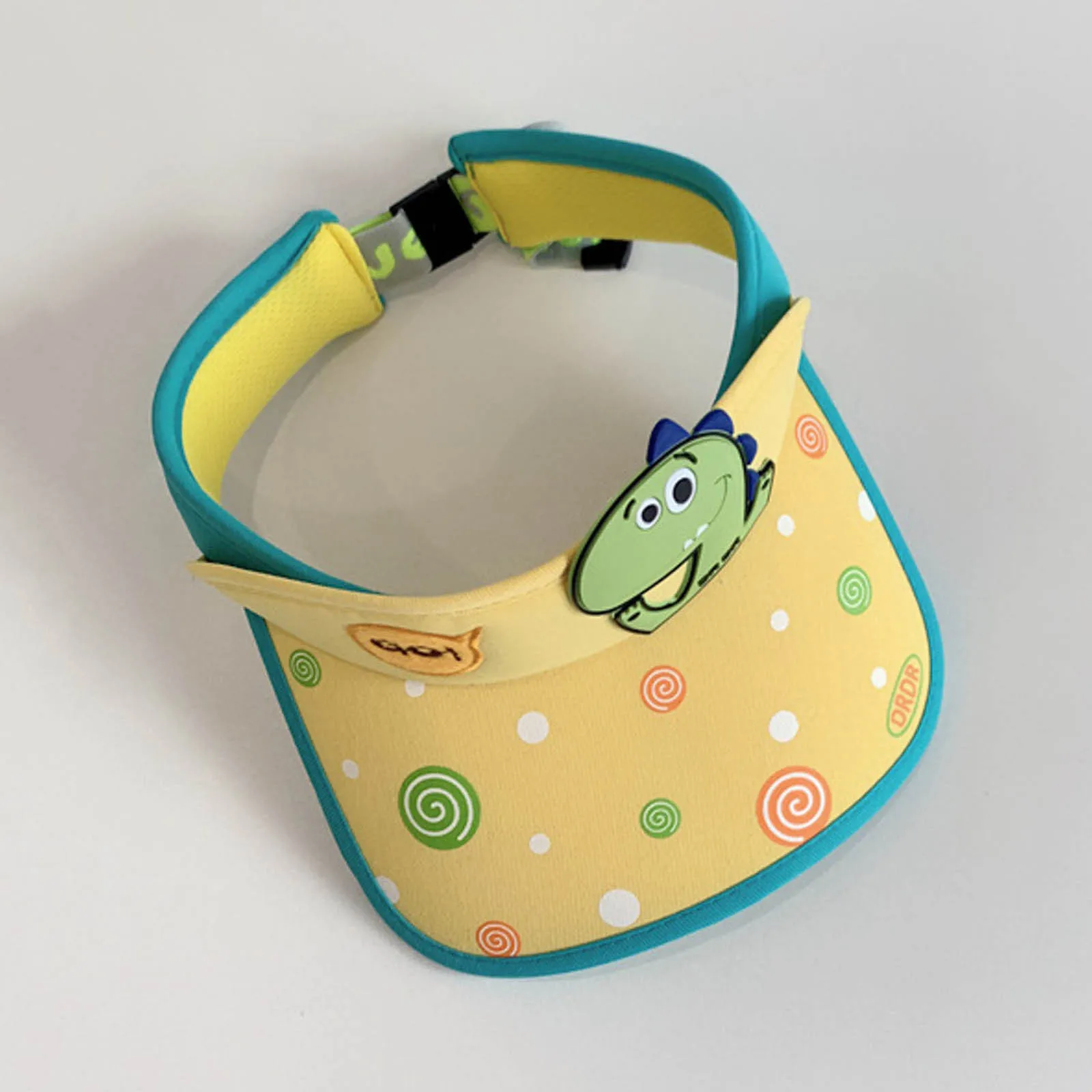 Baby Hats Children Hat Girls Boys Summer Empty Top Hat Dinosaur Cartoon Prints Cap Sun Visor для новорожденных