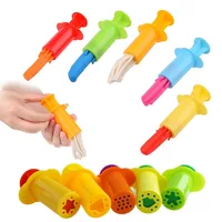 Dough Extruders Plasticine Molds Children DIY Handcraft Toys Accessories Multiple Shapes Model Play Dough Tools Kit Kids Gifts 1