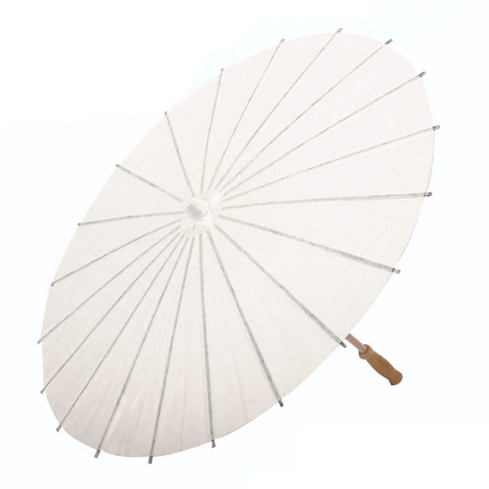 KIMISS Weißer Papierschirm - 60cm Dekorationsschirm Für Foto Und Cosplay