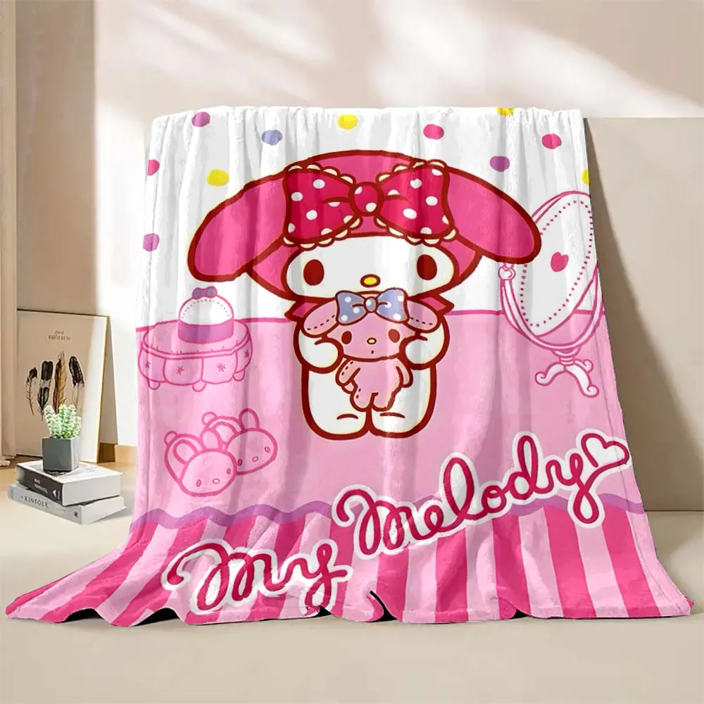 산리오 마이 멜로디 맞춤형 담요, 어린이 및 성인용 푹신한 소파 플러시 침대보, 소파 침대용 던지기 담요, 6 가지 크기 Best5 산리오 마이 멜로디 맞춤형 담요, 어린이 및 성인용 푹신한 소파 플러시 침대보, 소파 침대용 던지기 담요, 6 가지 크기 Best5