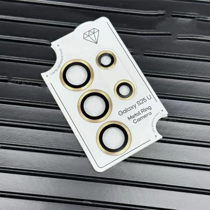 Premium Tempered Glass Camera Lens Protector - New Style