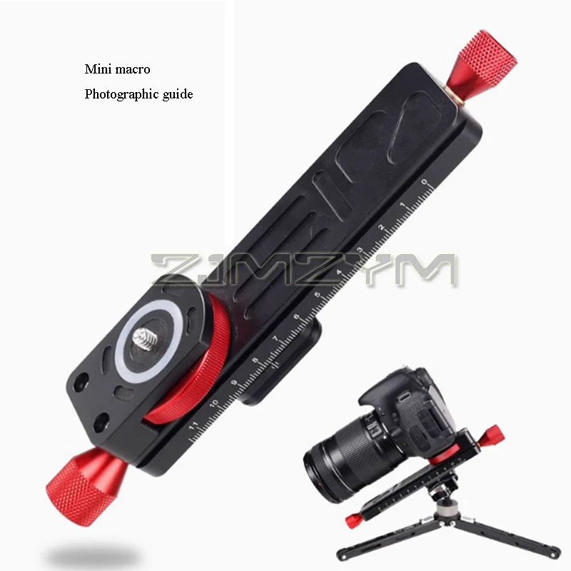 Camera track slider Macro photography rail portable slide quick release plate bracket gear slide for cameras tripod time-lapse ARCA-SWISS RRS KIRK