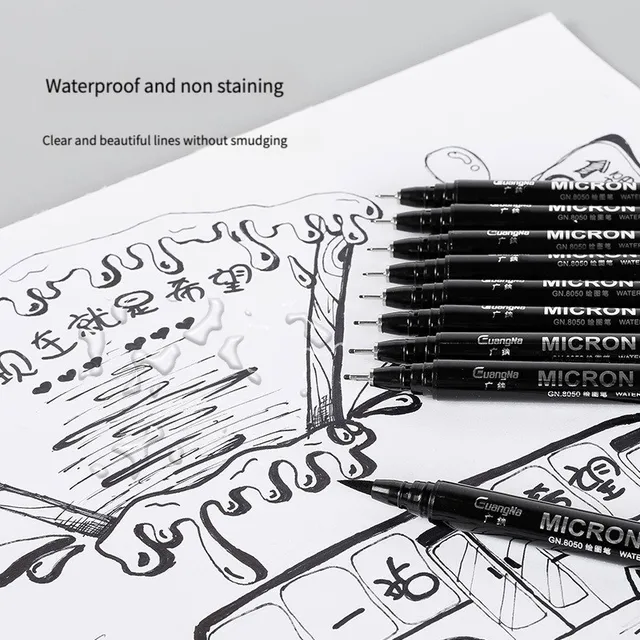 Unleash your creativity with the Pigment Liner Micron Pen set!