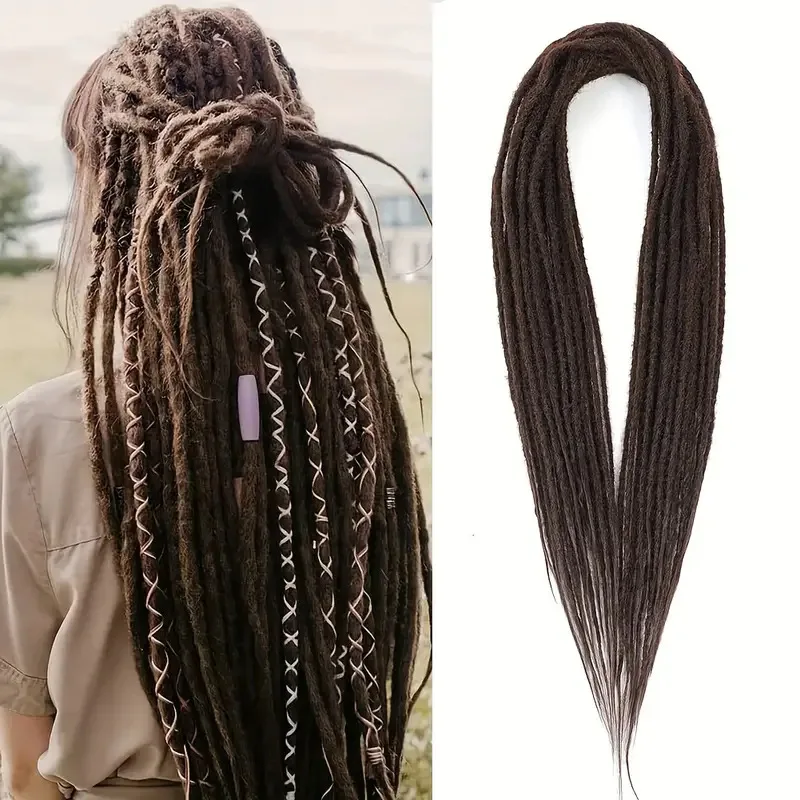 Double Ended Dreadlock Extensions 24 Inch