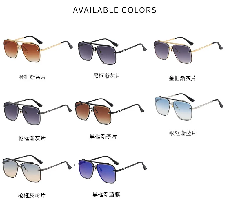 2023 تصميم ماركة فاخرة موضة ماخ ستة نمط التدرج عدس...