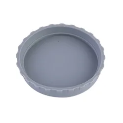 Reusable Silicone Leak - Proof Beverage Lid Stopper (Gray)