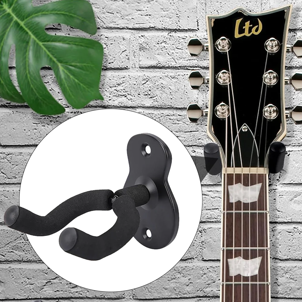 Guitar Wall Mount U-Shaped Guitar Wall Hanger Mount Holder Hook Stand