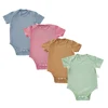HappyFlute 0-2Y Fresh Pattern Soft Bamboo Cotton Fabric Baby Girl&Boy Short-sleeve Jumpsuit Baby Romper Summer Newborn Clothes 1
