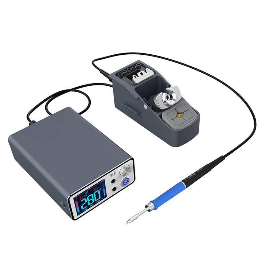 Professional T3B Intelligent Soldering Station 2 Seconds To Heat Up T245T12 Iron Handle C210 115 Soldering Iron Tip
